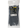 Хомут IEK UHH12-D036-150-100-K02 3.6х150мм P6.6 с винтовым креплением черный (уп.100шт)
